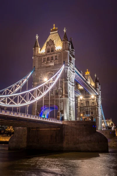 Krásný Výhled Tower Bridge Thames River Centru Londýna Anglie Velká — Stock fotografie
