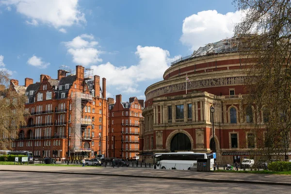 Prachtig Uitzicht Traditionele Bakstenen Gebouwen Operagebouw South Kensington Centraal Londen — Stockfoto
