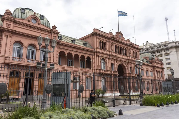 Beautiful View Casa Rosada Presidential Palace Building Central Buenos Aires — Stock Photo, Image