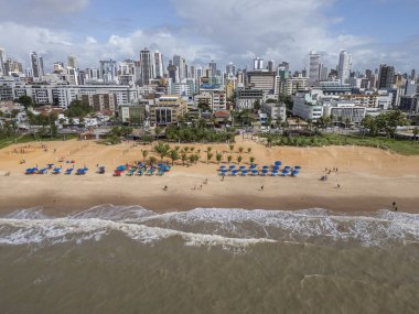 Tamba, Joo Pessoa, Paraba Eyaleti, Brezilya 'daki binalar ve sahil manzarası çok güzel. 