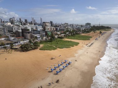 Tamba, Joo Pessoa, Paraba Eyaleti, Brezilya 'daki binalar ve sahil manzarası çok güzel. 