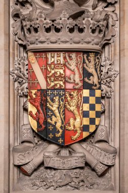 Arundel, İngiltere 'deki ortaçağ eski şatosunun güzel manzarası.