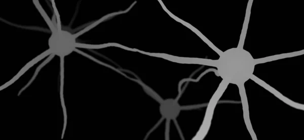 3d neurons for medical design illustration.