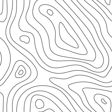 Kusursuz topografik harita dokusu. Çizgi topoğrafya haritası arkaplan, coğrafi ızgara.