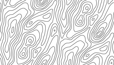 Kusursuz topografik harita dokusu. Çizgi topoğrafya haritası arkaplan, coğrafi ızgara.