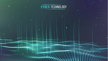 Siber teknoloji geçmişi. Teknoloji dijital siber güvenlik.