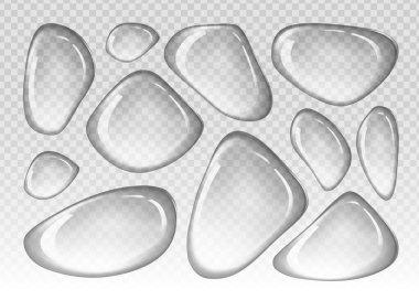 Bu resim, gerçekçiliği geliştirmek için dijital tasarımlarda üst üste koymak için şeffaf bir arkaplan üzerine parlak su damlacıkları serpiştirir..