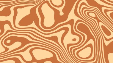 Dalgalı fıstıklı çikolata desenli karamel arka plan girdap dalgalı tereyağı.