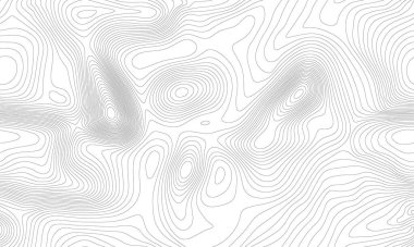 Karanlıkta kusursuz vektör topoğrafik harita arkaplanı beyazdır. Çizgi topoğrafi haritası kusursuz desen.