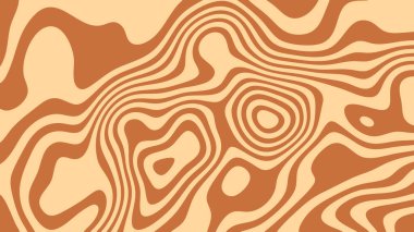 Şekil karamel arka plan çikolatalı girdaplı fıstık dalgası dokusu dikişsiz vektör. Krema, tereyağı, soyut süt, su sıçratma, şekerli şeker, krema şurubu, erimiş sos. Mermer çizgili tatlı tatlı tatlı pasta beyaz kıvırcık yemek çizgi film sıvısı.