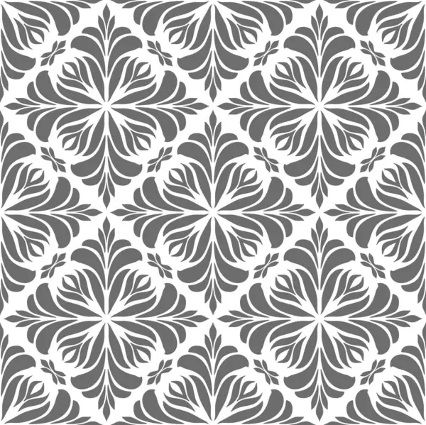 Damask desenli dikişsiz vektör duvar kağıdı. Barok tarzında kusursuz bir süs. Şam çiçeği desenli elementler.