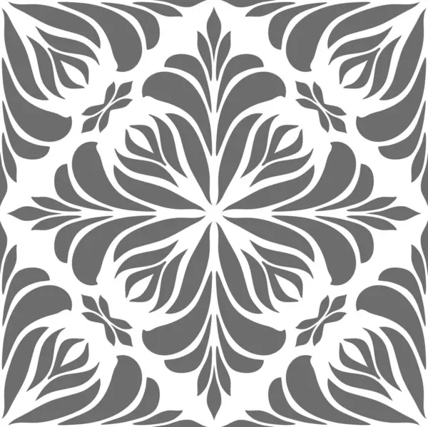 Damask desenli dikişsiz vektör duvar kağıdı. Barok tarzında kusursuz bir süs. Şam çiçeği desenli elementler.