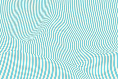 Turuncu ve bej renkli soyut dalgalı desenler sıvı optik bir illüzyon yaratıyor. Çarpık akış çizgileri ve dinamik hareket etkisine sahip modern geometrik arkaplan.