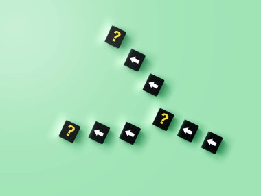 Kavşakta sol ve sağ oklar