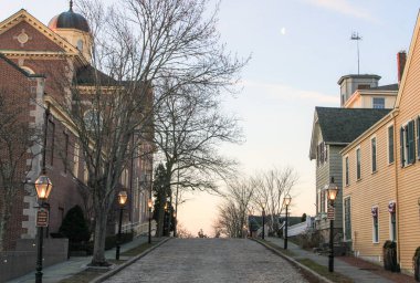 Denizci Bethel ve Balina Müzesi zengin deniz şehri New Bedford Massachusetts 'te görüldü. 