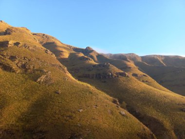 Drakensberg Tepesi KwaZulu Natal Bölgesi Güney Afcria
