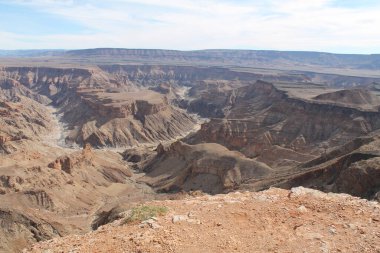Balık nehri kanyonunun manzarası