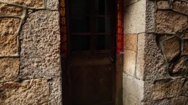 Wenzhou Çin 'de canlı bir deniz ürünleri pazarı. Yüksek kalite 4k görüntü