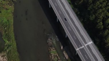 Doğal manzara ve yüksek yol için hava manzarası. Kuzeydoğu Çin Yüksek kalite fotoğraf