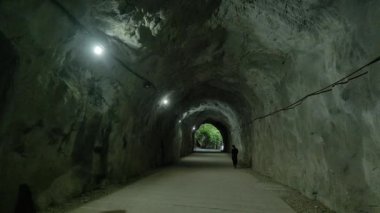  Nanxi Nehri 'nin Wenzhou, Zhejiang, Çin' deki doğal manzarası. Yüksek kalite 4k görüntü