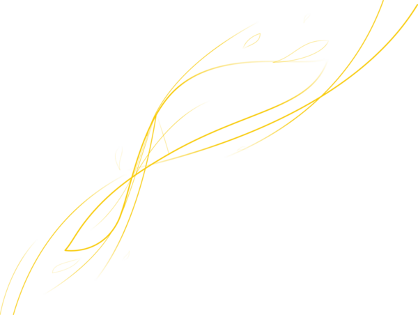 Altın karalama el - tasarımınız için çizilmiş çizgi tasarım ögesi