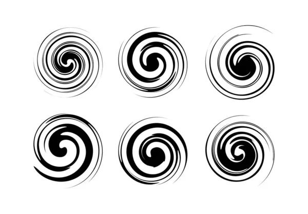 Modèle Abstrait Tourbillon Cercles Vecteur — Image vectorielle