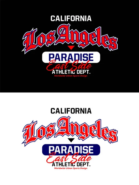 Los Angeles klasik üniversite takımı, grafik tasarımı, slogan tişörtü, vektör illüstrasyonu, tişört baskısı vs..