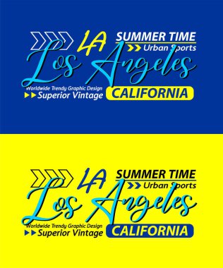 Los Angeles kentsel yazı tipi üst düzey vintage, grafik tasarım, slogan t-shirt, tipografi, vektör illüstrasyon, tişörtler vs..