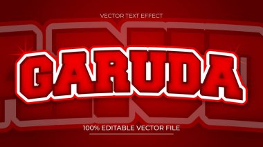 Kırmızı metin efekti düzenlenebilir Gelecek Neon metin biçimi