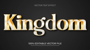Krallık Metin Biçimi Beyaz ve Altının Doku Efekti