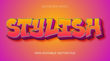 Düzenlenebilir stil metin efekti düzenlenebilir grafiti ve sokak metin biçimi