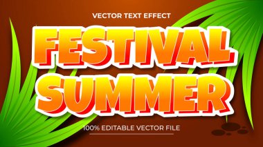 Düzenlenebilir metin biçimi efekti Yaz metin biçimi teması