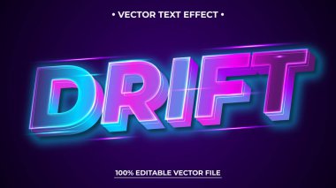 Metin biçimi Parlak Renk Düzenlenebilir Metin Efekti