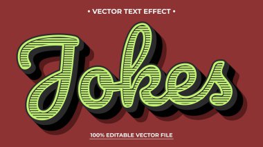 Metin efekti, klasik retro düzenlenebilir metin efekti biçimi