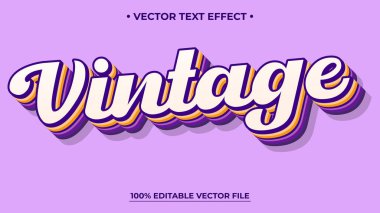 Grunge Vintage biçimi temasında düzenlenebilir metin biçimi efekti