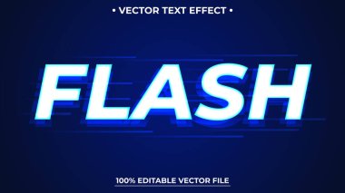 Gelecekçi mavi ışık düzenlenebilir metin efekti düzenlenebilir yazı tipi vektör dosyası