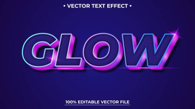 Modern, düzenlenebilir metin efekti canlı, modern renk parlak. Metin tarzı efekti. Düzenlenebilir yazı tipi vektör dosyaları