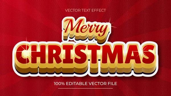 Noel Metni Efekti Altın metin efektli Mutlu Noeller arkaplanı