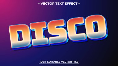 Renkli soyut ışık temalı 3B metin efekti Düzenlenebilir metin biçimi efekti