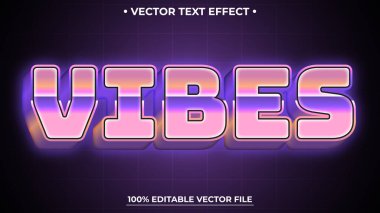 Düzenlenebilir Krom Biçim Metalik Titreşimler Metin Efekti Gelecekçi Logo Yapıcı