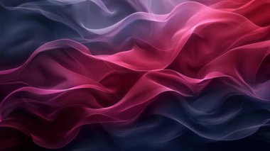 Dinamik Dalga Desenindeki Soyut Değişken Renkler