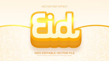 Altın rengi olan beyaz bir arkaplanda düzenlenebilir yazı efekti