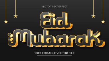 Altın Metin Biçimli Mübarek İslamcı Kurban Etkisi Düzenlenebilir