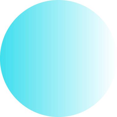 Gradyan mavi daire, yansımalı mavi yuvarlak düğme, gradyan süsleme