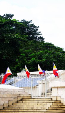 Panoramic view of Manila, Philippines, tall buildings and skyscrapers, cityscape, modern architecture, urban life, busy streets, tropical metropolis.