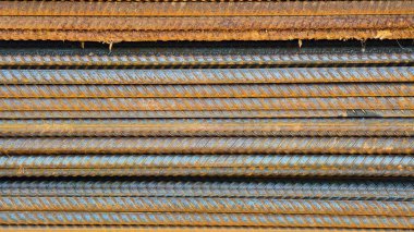 Paslı başlıklı demir veya çelik, inşaat malzemeleri, doku ve arkaplan