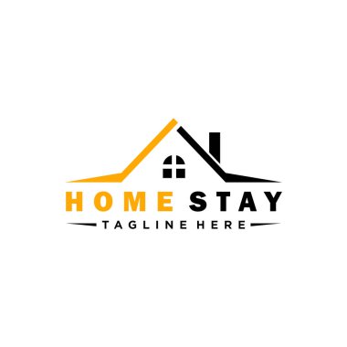 Basit Otel Logo Vektör Şablonu