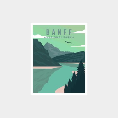 Banff Ulusal Parkı poster tasarımı
