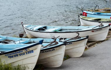 GOLYAZI, TURKEY - 29 Aralık 2023: Golyazi, Bursa ilinin Nilufer ilçesine bağlı bir mahalle. Antik Yunanlılar tarafından kuruldum. Ama Roma döneminden geriye kalanlar çok fazla..