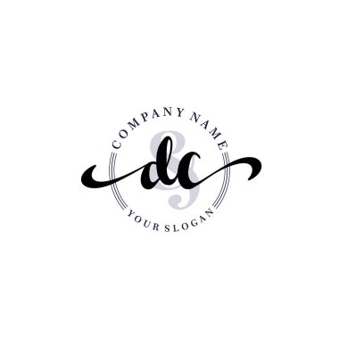 Modern DC Handwriting Logo Collection for Branding and Business